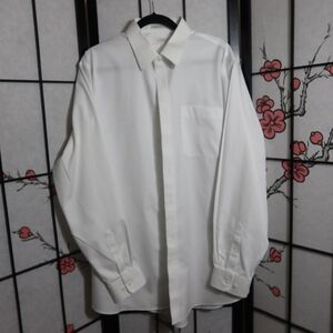 Entro Crisp White Dress Shirt for Men Size 17